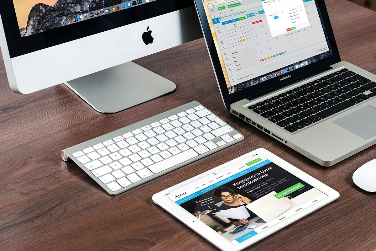 Modern responsive website design examples from Orange Frog Studios Newcastle